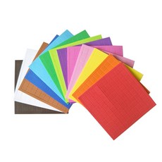 【13色混裝】馬賽克貼紙 DIY材料 EVA馬賽克 有背膠馬賽克貼 馬賽克拼貼 背膠 馬賽克 貼畫 EVA貼紙, 1套, 混色13色1CM1300粒, 綜合