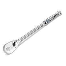 DuraTech 8인치 12인치 방진형 1/4인치 3/8인치 드라이브 90기어 래칫 핸들, 1개