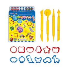클레이도구 점토칼 4종 + 찍기도구 12종 1세트