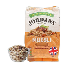 조단스 네추럴 뮤즐리 곡물 시리얼, 1박스, 1kg