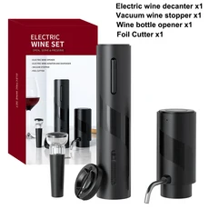 충전식 전기 와인 통풍기 디스펜서 자동 와인 디캔터 지능형 전기 와인 디스펜서 파티 주방 도구 선물, 01 4pc B