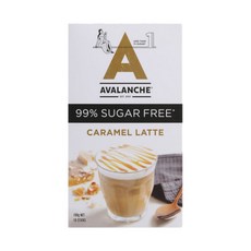 Avalanche 아발란체 카라멜 라떼 커피 10개입 Caramel Latte Coffee, 160g, 1개