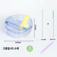 스탠리호환 교체용 뚜껑 20온스 591ml 30온스 887ml 40온스 1.18L 텀블러, 1개, 30온스 자몽색 뚜껑