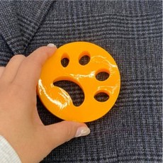 실리콘 흡착 먼지제거 세탁볼 반려동물 고양이털 제거