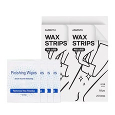 어먼스 왁싱 스트립 셀프왁싱 피니싱티슈, 2개