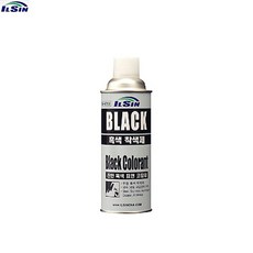 ILSIN 블랙코트 방청스프레이 아연스프레이 내열 페인트 락카 도색제 마후라코팅제 코팅스프레이 자동차 녹방지 산업용 방청페인트 관공서, 1개, 420ml, 단일