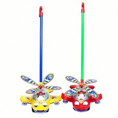 유아 비행기밀대 랜덤 1P 걸음마연습 장난감 밀대, 랜덤발송, 일상속이상 랜덤발송