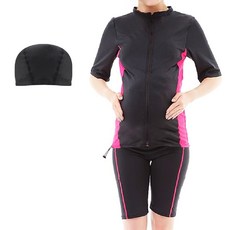 3 (XL (케라타) 출산 수영복 출산 수영복 [캡 포함 점 세트] 피트니스 팬츠