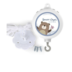 꿈나라 흑백 모빌 + 무소음 스마트 자동 오르골 세트, mixed colors, 4개