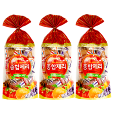 일광제과 종합 제리, 500g, 3개