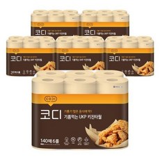 코디 기름먹는 키친타월 140매 6개입 6개