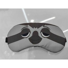 동물 수면 안대 냉온찜질 차광 아이 마스크 가정용 보호 액세서리, 나무늘보