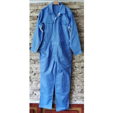 긴소매 긴기장 작업복 일체형 제품 현장복 정비복 상하의 점프수트 기능성 내오염 다중포켓 내화학, 3.하늘색 5L