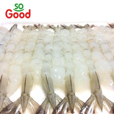 쏘굿 깨끗하게 손질 된 노바시새우 [호텔용 왕사이즈~일반 사이즈까지 왕특대], 1개, 450g(20미)
