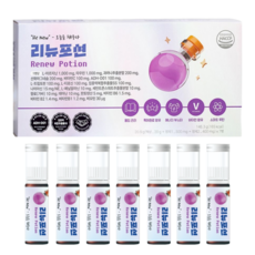 리뉴포션 수험생 직장인 비타민 마그네슘 과라나 몰입 집중 특허원료, 1박스, 7회분