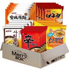 原味辛拉麵 4入 + 安城湯麵 4入 + 浣熊香辣海鮮烏龍麵 4入 + 牛骨湯麵 4入 + 點心泡麵 4入, 1組