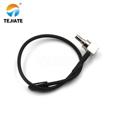 SMA CRC9 어댑터 엘보 안테나 금도금 RF 동축 커넥터 암 및 수 굴로드 어댑터 1, 07 CRC9 Antenna 4G 18CM