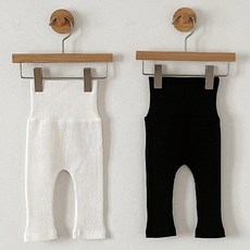 아이스토리키즈 베베 골지 배앓이레깅스 2P 국내산 유아바지 데일리