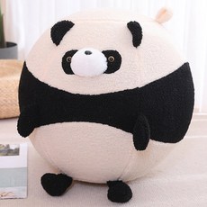 판다 동물 인형짐볼 짐볼 요가 지름 슬리브 표범 노란 회색 홈트 미니짐볼