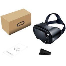 스마트폰과 호환되는 3D 안경 헤드셋 헬멧 VR 고글 가상 현실 VR 헤드셋, 라벨 없음, 표준 에디션