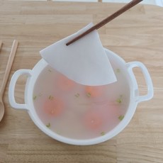 다용도 국물 기름 쏙쏙 페이퍼 20매 기름제거시트 기름먹는 천연펄프, 1개, 20개, 17cm