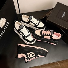 여성 통근 패션 패션 트렌디 데일리 컴포트 로우탑