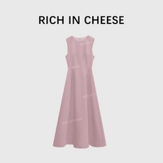 베이비핏 프렌치 스타일 허리라인 자켓 원피스, 핑크 작은 이하