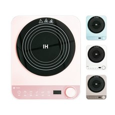 【公司貨保固】超薄IH智能電磁爐 觸控調節 黑晶電陶爐 便攜家用快煮爐 電子爐, CB1128-2(粉)
