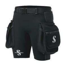 SCUBAPRO HYBRID CARGO SHORTS 1MM防寒短褲 潛水短褲(尼龍腰帶) 男女皆可