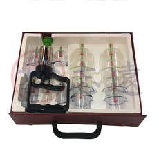 育德 拔罐器 平口弧形拔罐杯 吸槍, 1個
