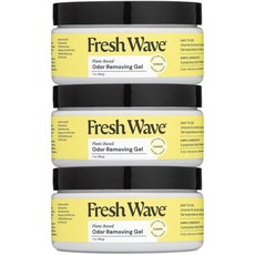 프레시 웨이브 오렌지 냄새 제거 젤 7온스 3팩, Original, 7 fl oz (Pack of 3)
