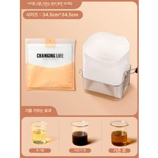식용유 정제 식용류 여과기, 10개입, 기본 색상