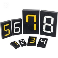 회전식 숫자판 소형 날짜, N2 - 노랑