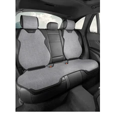 유니버설 카시트 커버 사계절 자동 아마 통기성 미끄럼 방지 강력한 보호, 14 grey back seats