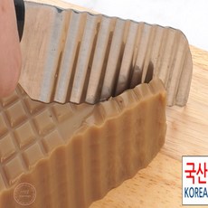 [다믿샵] 물결 무늬 묵칼 커팅칼, 1개, 블랙