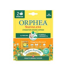 [오르페아] 스위스 옷장방향제 옷장용(샌달앤버가못) 2개입, 8.8g, 1개, 샌달앤버가못향