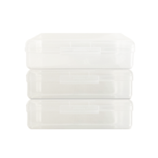 레이지맨 초대용량 필통 케이스, 반투명