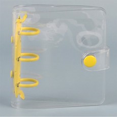 페트라몰 미니 링바인더 케이스 미니3공다이어리, 옐로우