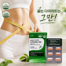 녹차카테킨 매일 한알 굶지않는 다이어트 내장지방컷팅 다이어트보조제, 1박스, 90정
