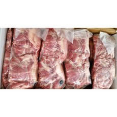 목덜미살 꼬들살 10kg이상 냉동 원물 사사 SASA 멕시코산 식당 도매 가공 업소용 수입돼지고기 뒷덜미살 덜미살 왕꽃살, 1박스, 11kg