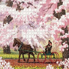 800피스 직소퍼즐 - 빨강머리 앤 산책 (미니), 1개