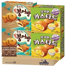 푹신과자 참붕어빵348g 2개 카스타드276g 2개 몽실22g 2개, 348g, 1개
