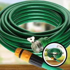 KIMOS 호스 세트 10M 호스 물호스 분사기 연결구 정원 급수 청소용 고무호스 내구성 가정용 z18+788nl