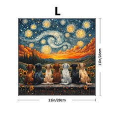 나무 직소 퍼즐 별하늘 성인용 독특한 모양의 동물 불규칙한 선물 친구들을 위한 크리스마스, Z181-L, 1개