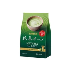 일본 밀크티 일동홍차 로얄 밀크티 녹차오레 맛차, 8개, 12g