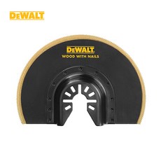 [디월트] DWA4213 / 멀티툴날 멀티커터날 직경 100mm (PVC 석재 금속/목재 수평절단 티타늄코팅), 1개