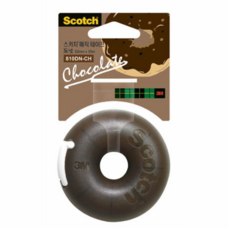 스카치 매직 테이프 펜시 디스펜서 도넛, 초콜릿, 5개