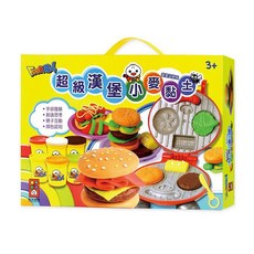 風車圖書 超級漢堡小麥黏土-FOOD超人