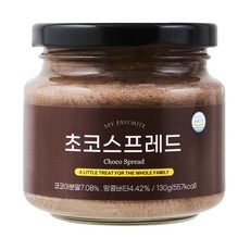 프프프 초코 스프레드 잼 천연 버터 스프레드, 1개, 130g