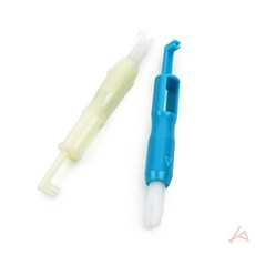 재봉틀 실 끼우개 블루 화이트 실끼우개